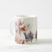 Sphynx Cat Kaffee Tasse (Vorderseite Links)