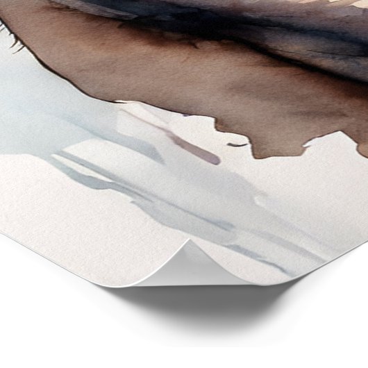 Sphynx Cat - Katze Art Print Poster (Ecke)