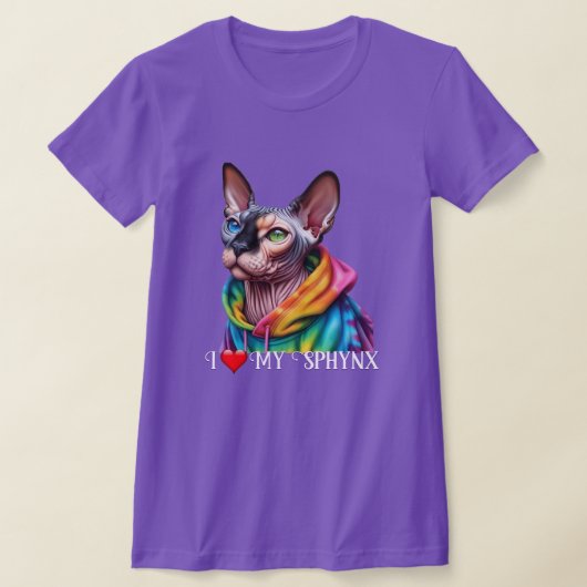 Sphynx Cat Liebe T-Shirt (Ablage )
