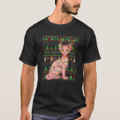 Sphynx Cat Lover Familie Matching Ugly Sphynx Cat T-Shirt (Vorderseite)