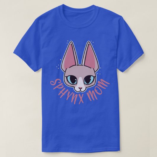Sphynx Cat Mama T-Shirt (Design vorne)