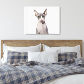 Sphynx Cat mit Zunge Leinwanddruck (Insitu (Schlafzimmer))
