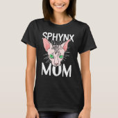sphynx cat mom  Hairless Breed Sphynx Kitten T-Shirt (Vorderseite)