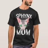 sphynx cat mom  Hairless Breed Sphynx Kitten T-Shirt (Vorderseite)