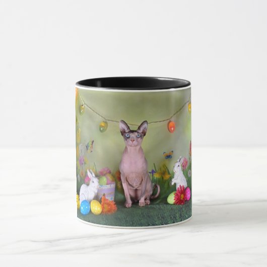Sphynx Cat Oaster Tasse (Zentrum)