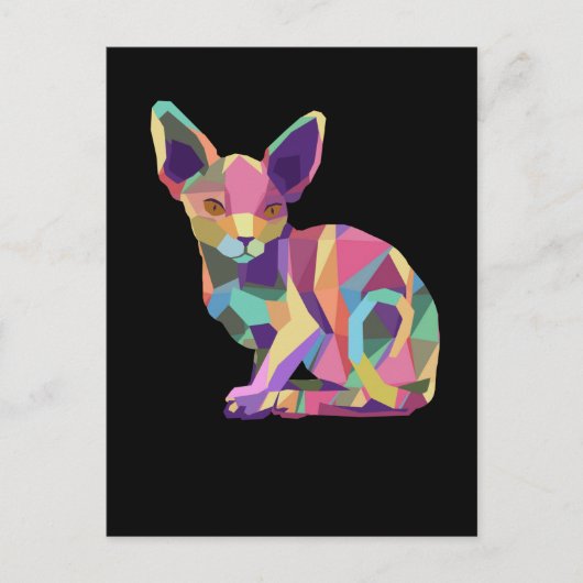 Sphynx Cat Ohrts for Women and Men Sphynx Cat Postkarte (Vorderseite)