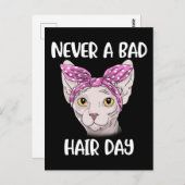Sphynx Cat Ohrts for Women and Men Sphynx Cat Postkarte (Vorne/Hinten)