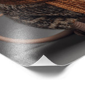 Sphynx cat Pilot Aviator Cool Funny Aviation Fotodruck (Ecke)