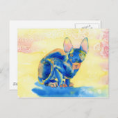 Sphynx Cat Postkarten (Vorne/Hinten)