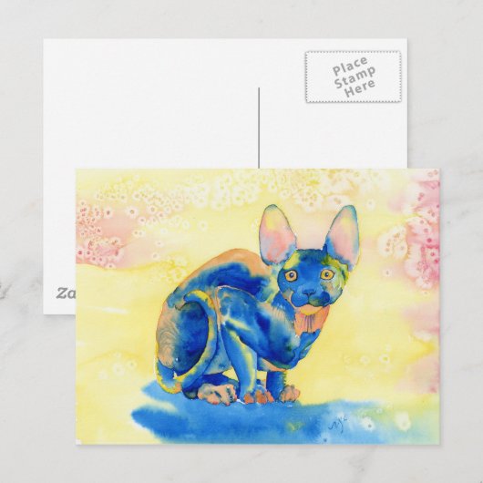 Sphynx Cat Postkarten (Vorne/Hinten)