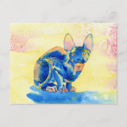 Sphynx Cat Postkarten (Vorderseite)