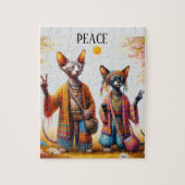 Sphynx Cat Puzzle (Vertikal)