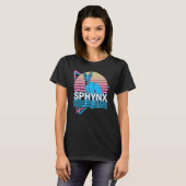 Sphynx Cat Retro T-Shirt (Vorne ganz)