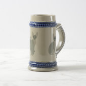 Sphynx Cat Stein Bierglas (VorderseiteRechts)