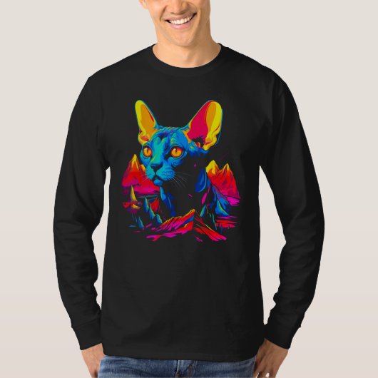 Sphynx Cat T-Shirt (Vorderseite)