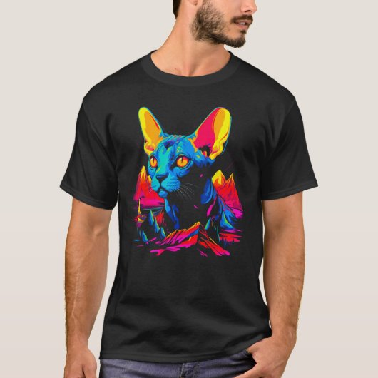 Sphynx Cat T-Shirt (Vorderseite)