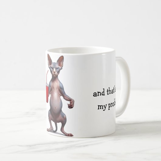 Sphynx Cat Tasse (VorderseiteRechts)
