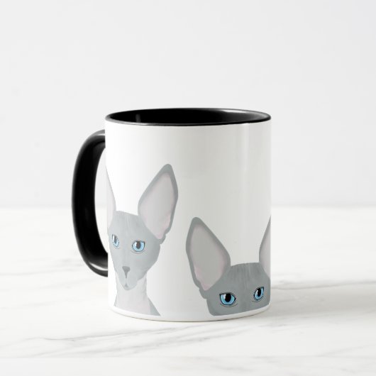 Sphynx Cat Tasse (Vorderseite Links)