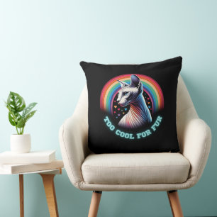 Sphynx Cat Throw Kissen Spaß Stilvolle Wohngestalt