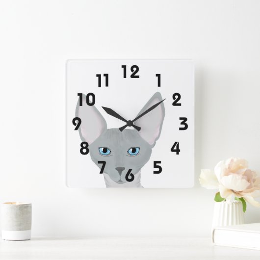 Sphynx Cat Wall Uhr (Zuhause)