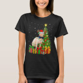 Sphynx Cat   Xmas Lights Santa Sphynx Cat Christma T-Shirt (Vorderseite)