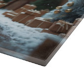 Sphynx Cats Christmas Snow Holiday Schneidebrett (Ecke)