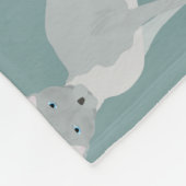 Sphynx Cats Fleece Blanket (Ecke)