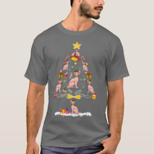 Sphynx Christmas Tree Cat Owner Geschenk T-Shirt