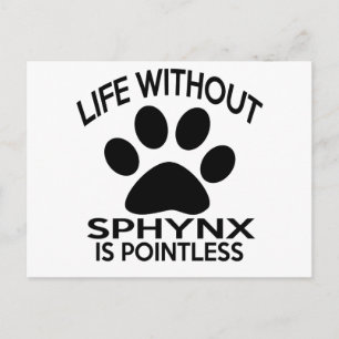 SPHYNX DESIGNS POSTKARTE