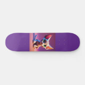 Sphynx haarlose Katze Kätzchen Skateboard Deck (Horizontal)