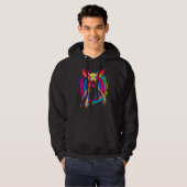 Sphynx Hairless Cat Design Hoodie (Vorne ganz)