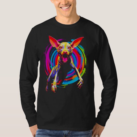 Sphynx Hairless Cat Design T-Shirt (Vorderseite)
