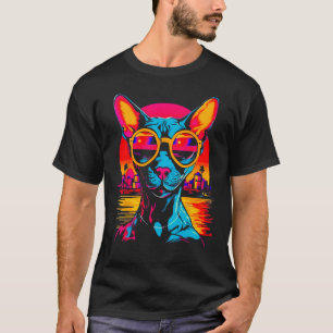 Sphynx Hairless Cat Sonnenbrille T-Shirt