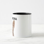 SPHYNX HAIRLESS CAT, Tasse, Balken ist schön Tasse (Zentrum)