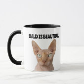 SPHYNX HAIRLESS CAT, Tasse, Balken ist schön Tasse (Links)