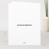 SPHYNX HAIRLESS KATZGEBURTSTAGSKARTEN KARTE (Rückseite)