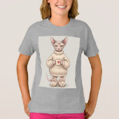 Sphynx in einem Pullover und Hausschuhe von Natash (Vorderseite)