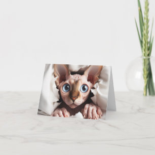 Sphynx-Karte für jeden Anlass Karte