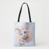 Sphynx Kätzchen Tasche (Vorderseite)