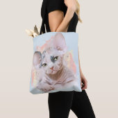 Sphynx Kätzchen Tasche (Von Nahem)