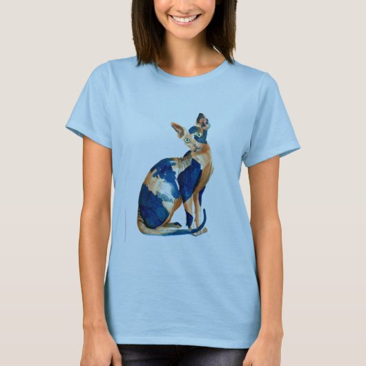 Sphynx Katze 6 T-Shirt (Vorderseite)