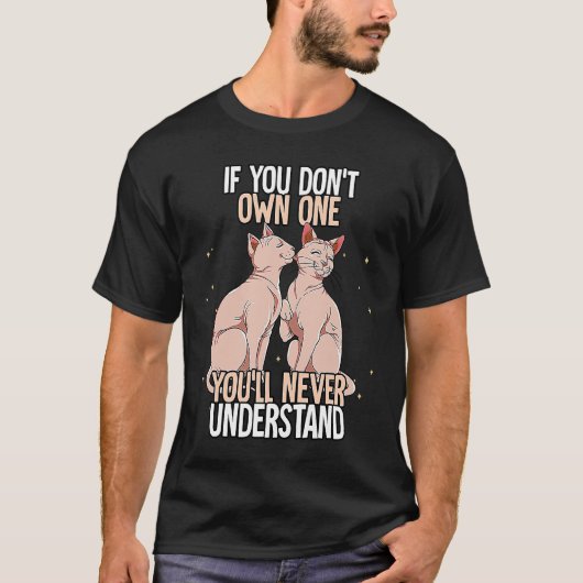 Sphynx-Katze 9 T-Shirt (Vorderseite)