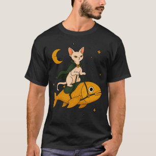 Sphynx-Katze-Fischreiter T-Shirt