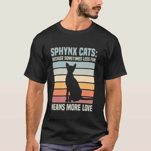 Sphynx-Katze Haustier T-Shirt (Vorderseite)