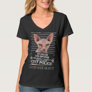 Sphynx-Katze Katzenminze brachte mich dazu, es zu T-Shirt