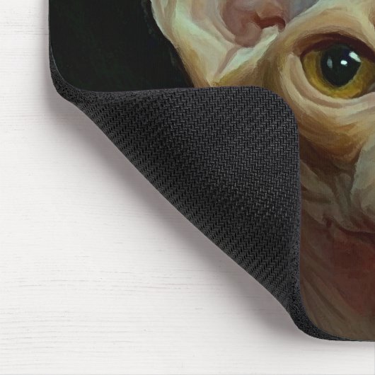 sphynx Katze Mousepad (Ecke)