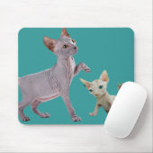 Sphynx Katze Mousepads (Mit Mouse)
