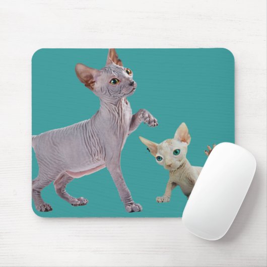Sphynx Katze Mousepads (Mit Mouse)