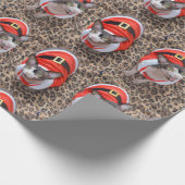 Sphynx Katze Ninja Sankt Weihnachten Geschenkpapier (Ecke)
