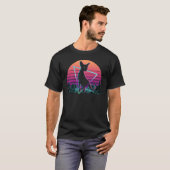 Sphynx-Katze Retro T-Shirt (Vorne ganz)